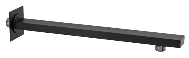 Кронштейн для верхнего душа 30 см Remer 348Q30NO, черный матовый