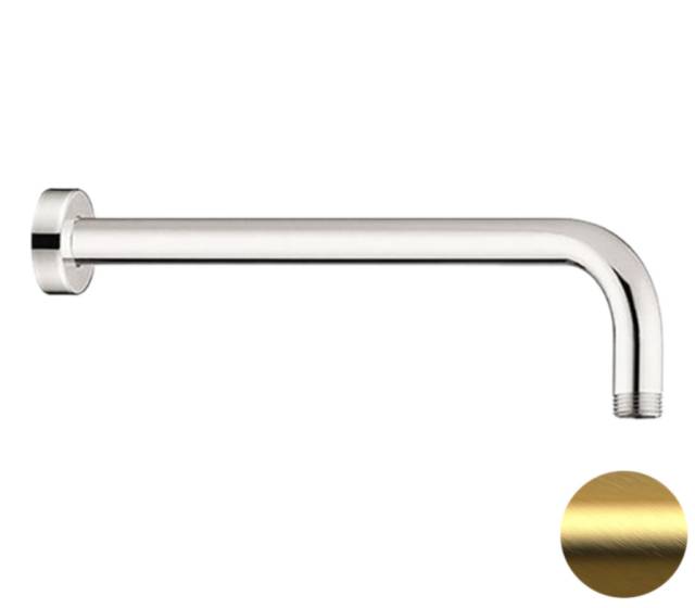 Кронштейн для верхнего душа 40 см Remer 343L40BG, золото брашированное