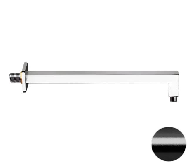 Кронштейн для верхнего душа 30 см Remer 348S30CFP, черный брашированный хром