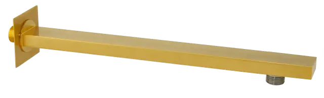 Кронштейн для верхнего душа 40 см Remer 348Q40BG, золото брашированное