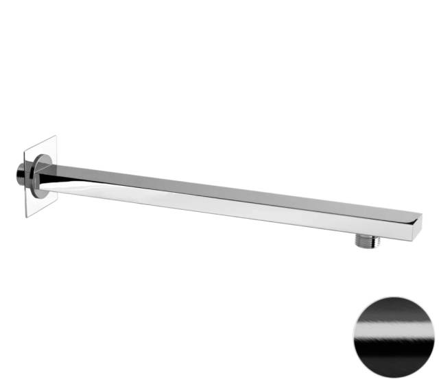 Кронштейн для верхнего душа 40 см Remer 348Q40CFP, черный брашированный хром