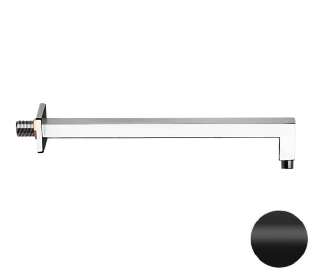 Кронштейн для верхнего душа 40 см Remer 348S40NO, черный матовый