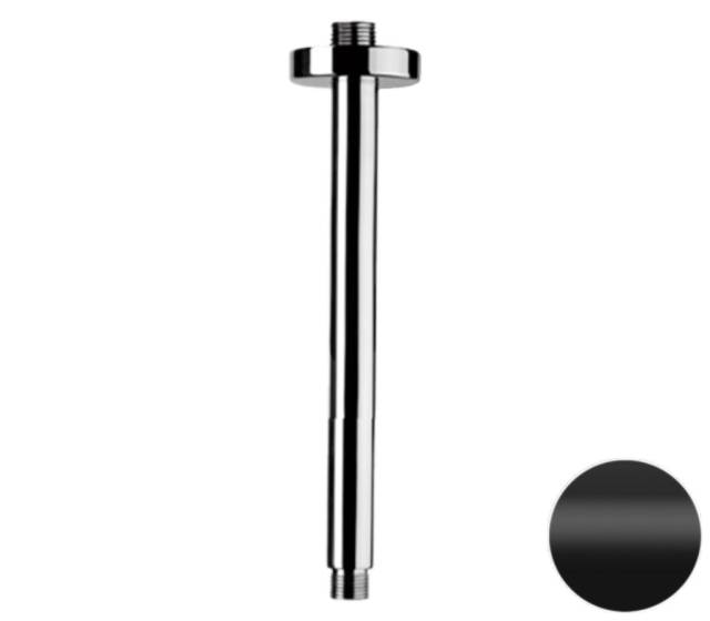 Кронштейн потолочный для верхнего душа 40 см Remer 347N40NO, черный матовый