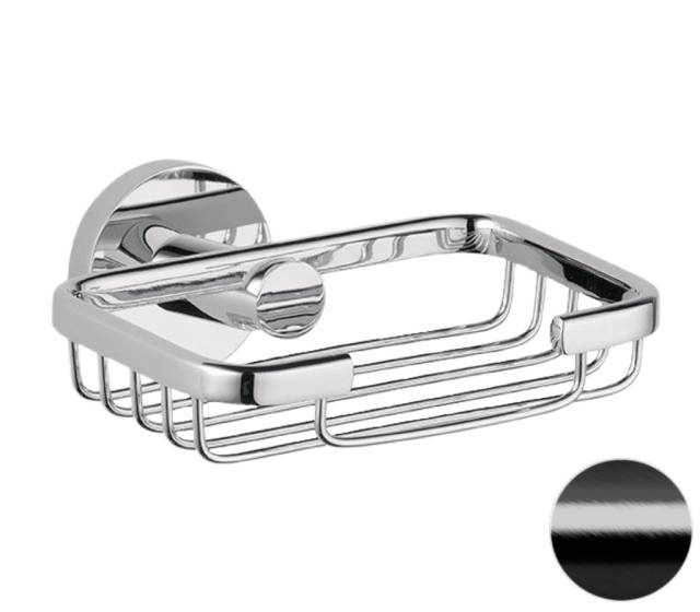 Мыльница Remer Guest GS11CFP, черный брашированный хром