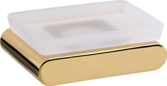 Мыльница Remer Lounge LN10DO, золото глянцевое