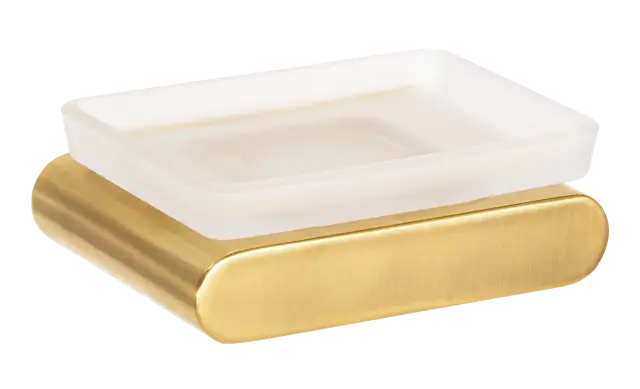Мыльница Remer Lounge LN10BG, золото брашированное