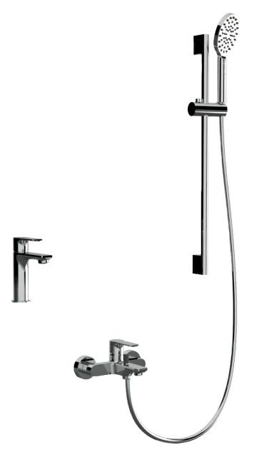 Набор смесителей для ванной комнаты Remer Energy EY0512315LMPI