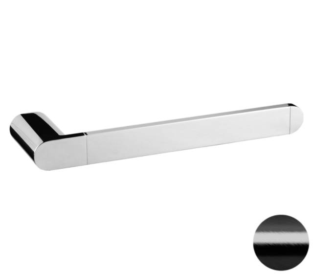 Полотенцедержатель Remer Lounge LN44CFP, черный брашированный хром