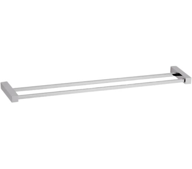Полотенцедержатель двойной 60 см Remer SQ SQ33CR