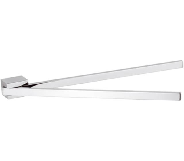 Полотенцедержатель двойной поворотный 45 см Remer Flat FT36CR