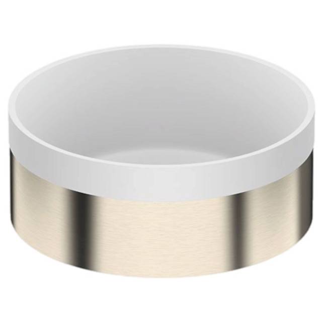 Раковина накладная 37 см Remer SSRB902, сталь