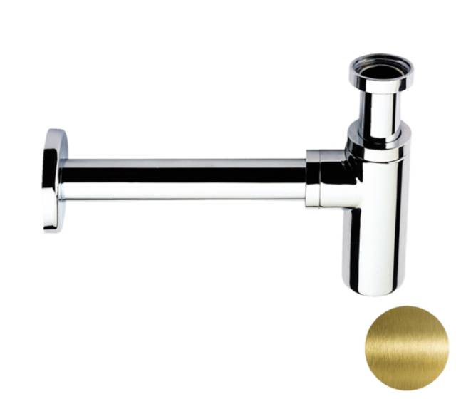 Сифон 1”1/4 Remer 958LVO, состаренная латунь