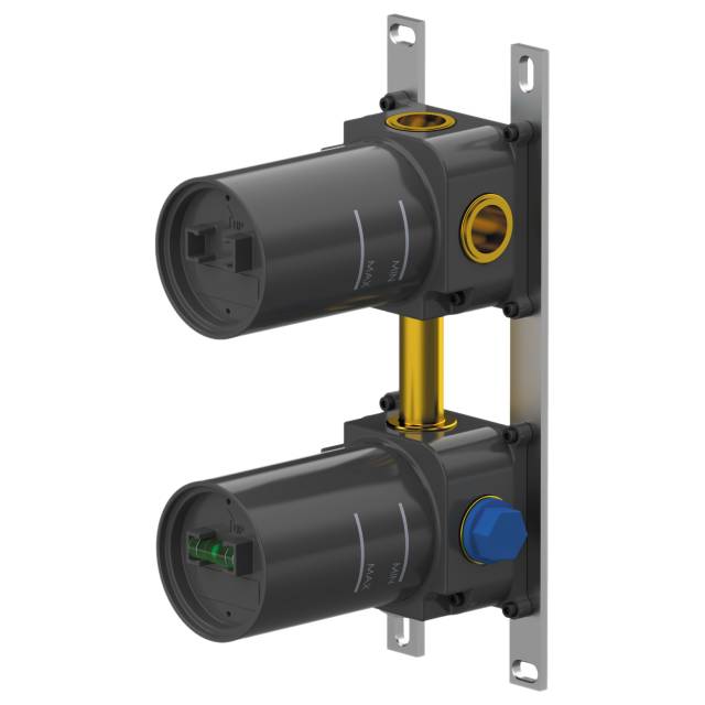 Скрытая часть вертикальная на 3 выхода Remer WBOX93