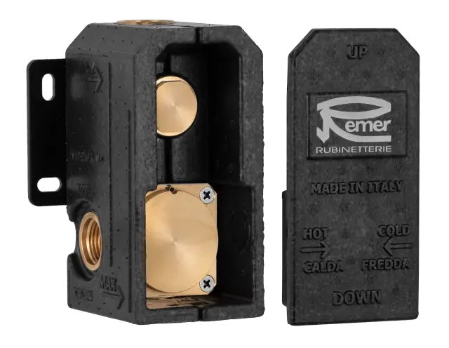 Скрытая часть на 1 или 2 выхода Remer RRBOX