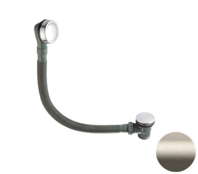 Слив-перелив click-clack для ванны Remer 96PCCXV, сталь