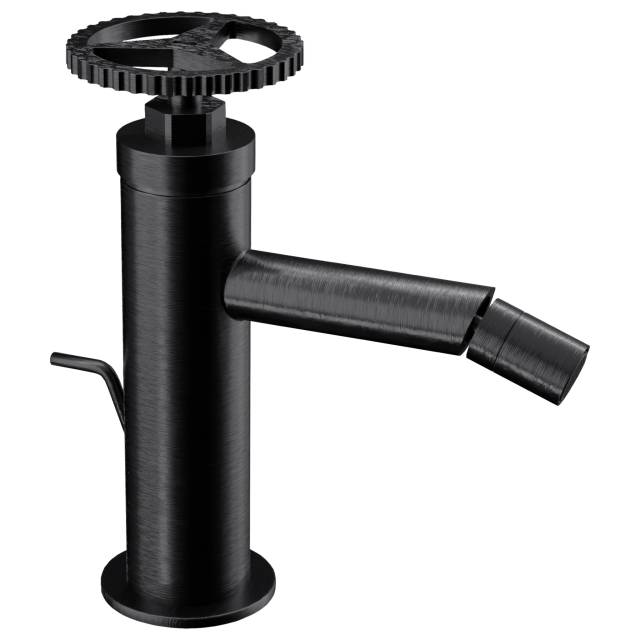 Смеситель для биде Remer Chrono CH20CFP, черный брашированный хром