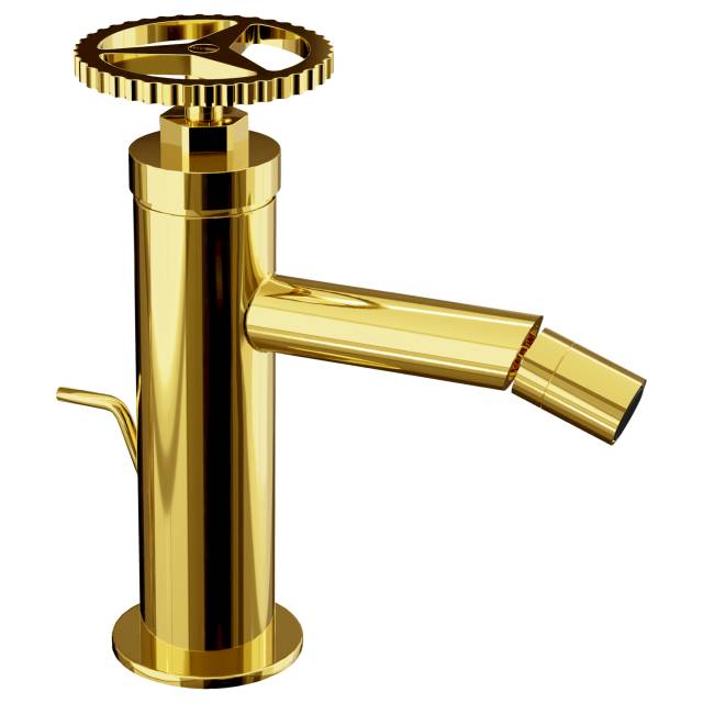 Смеситель для биде Remer Chrono CH20DO, золото глянцевое