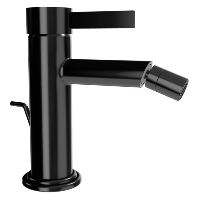 Смеситель для биде Remer Metrica MC20CFP, черный брашированный хром