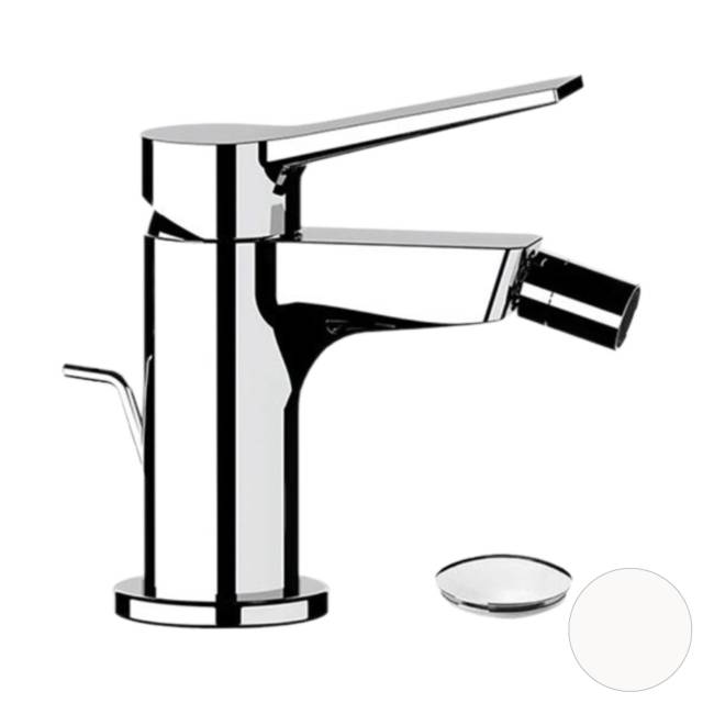 Смеситель для биде Remer Slash SL20BO, белый матовый