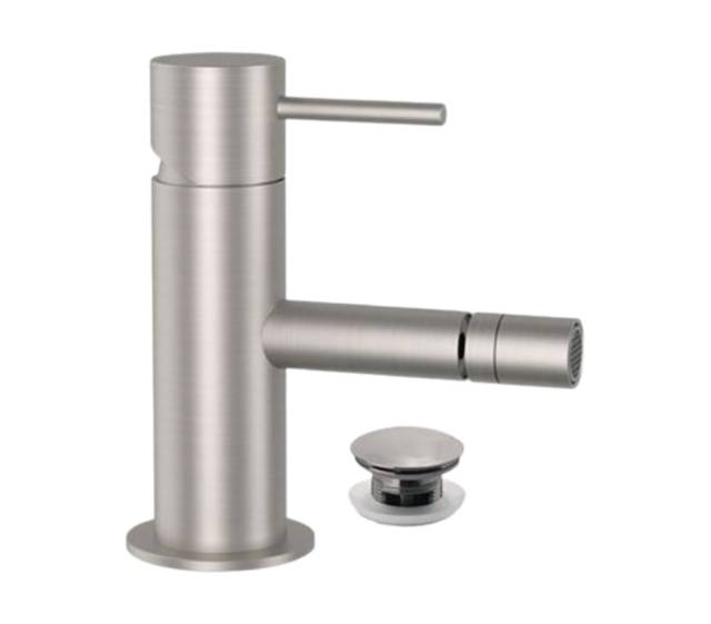 Смеситель для биде Remer X Style INOX SSX20B, нержавеющая сталь