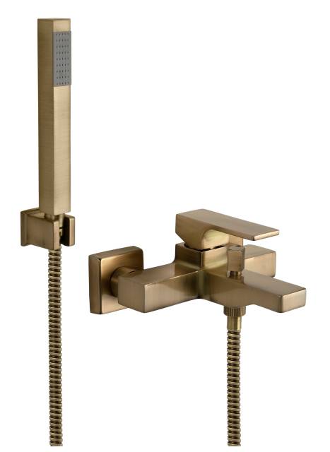 Смеситель для ванны Remer Absolute AU02VO, состаренная латунь