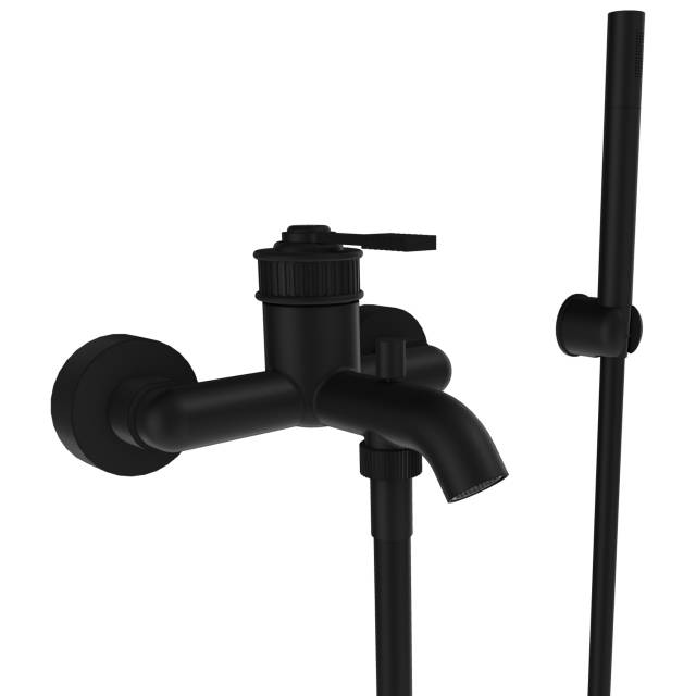 Смеситель для ванны Remer Atelier AL02NO, черный матовый