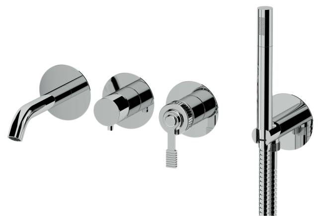 Смеситель для ванны Remer Atelier AL53D2PWB