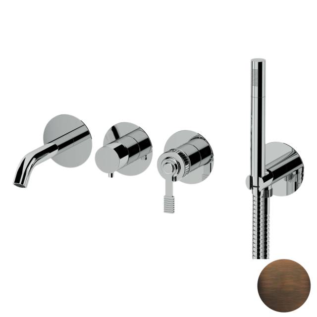 Смеситель для ванны Remer Atelier AL53D2PWBBR, бронза масляная