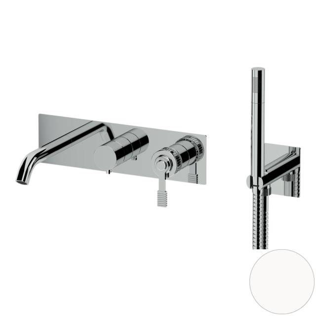 Смеситель для ванны Remer Atelier AL53D2WBBO, белый матовый