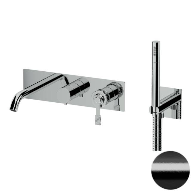 Смеситель для ванны Remer Atelier AL53D2WBCFP, черный брашированный хром