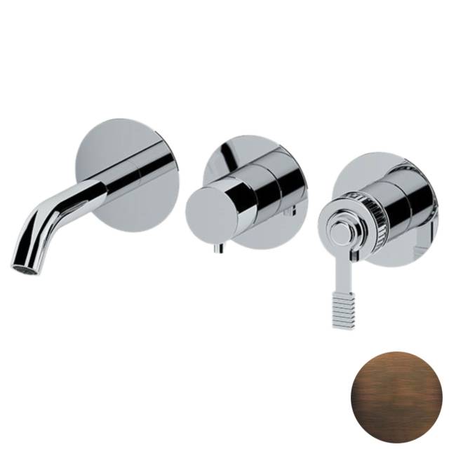 Смеситель для ванны Remer Atelier AL54D2PWBBR, бронза масляная