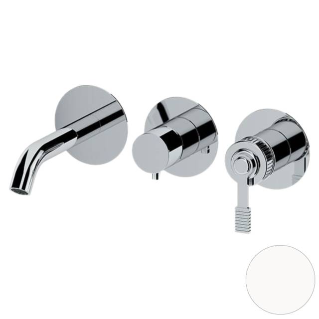 Смеситель для ванны Remer Atelier AL54D3PWBBO, белый матовый