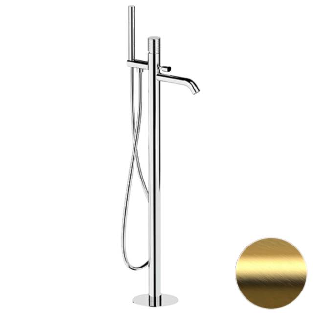 Смеситель для ванны Remer Celebrity CEC08BG, золото брашированное