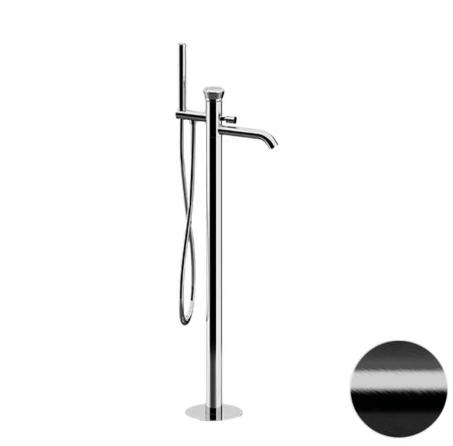 Смеситель для ванны Remer Element ET08CFP, черный брашированный хром