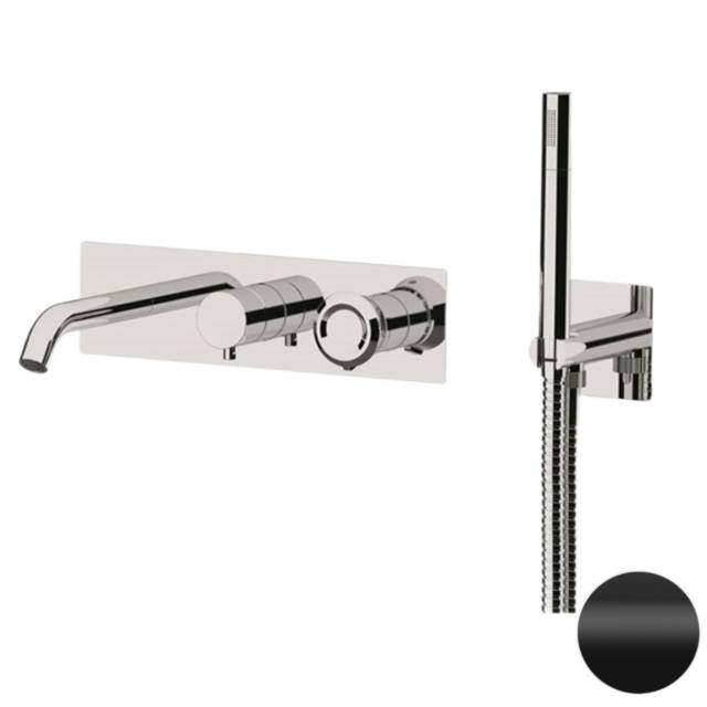 Смеситель для ванны Remer Element ET53D2NO, черный матовый