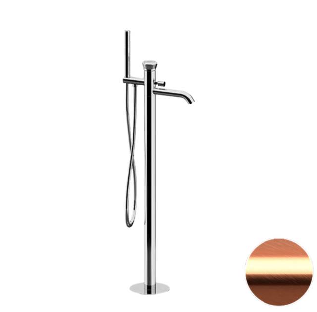 Смеситель для ванны Remer Element ET08RP, медь брашированная