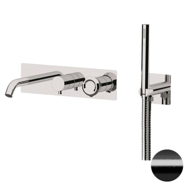 Смеситель для ванны Remer Element ET53D2CFP, черный брашированный хром