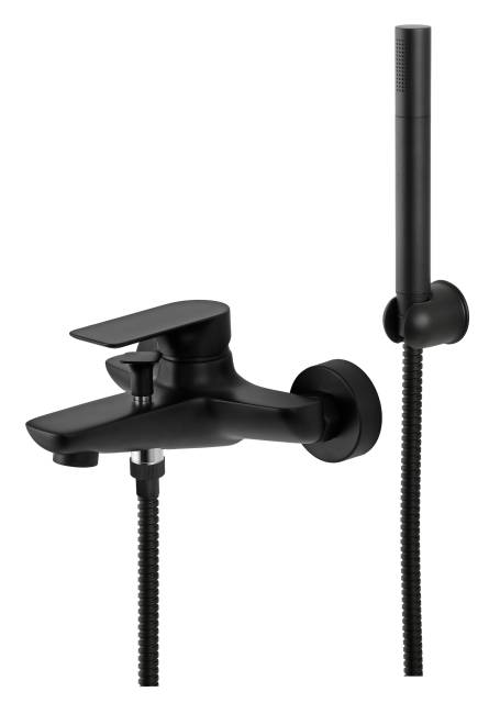 Смеситель для ванны Remer Infinity I02NO, черный матовый