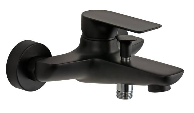 Смеситель для ванны Remer Infinity I05NO, черный матовый