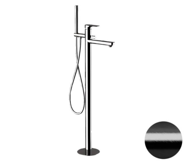 Смеситель для ванны Remer Infinity I08CFP, черный брашированный хром