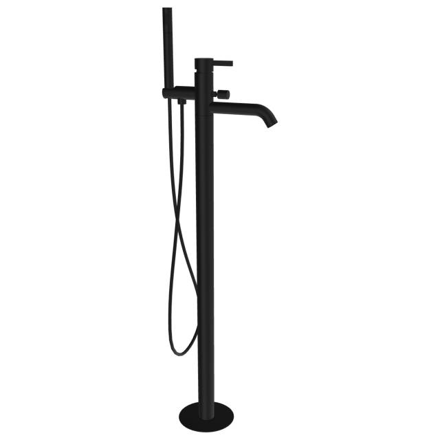 Смеситель для ванны Remer Metrica MC08NO, черный матовый