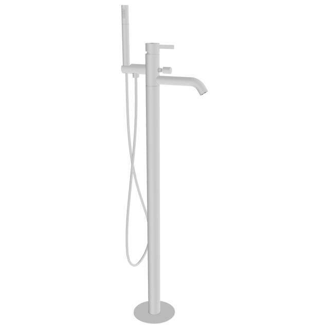 Смеситель для ванны Remer Metrica MC08BO, белый матовый