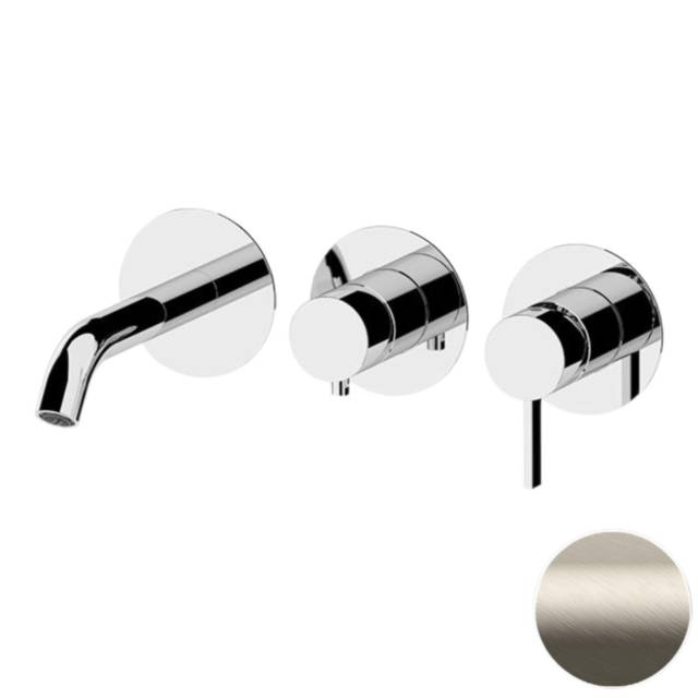 Смеситель для ванны Remer Metrica MC54D3PXV, сталь