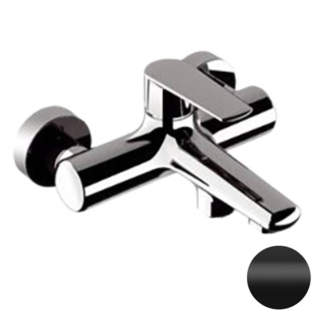 Смеситель для ванны Remer Vanity V05NO, черный матовый