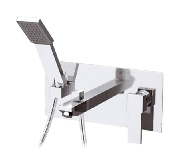 Смеситель для ванны Remer Qubika Q04