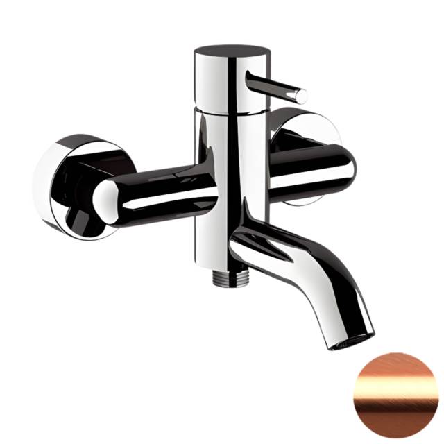 Смеситель для ванны Remer X Style X05RP, медь брашированная