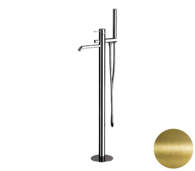 Смеситель для ванны Remer X Style X08VO, состаренная латунь