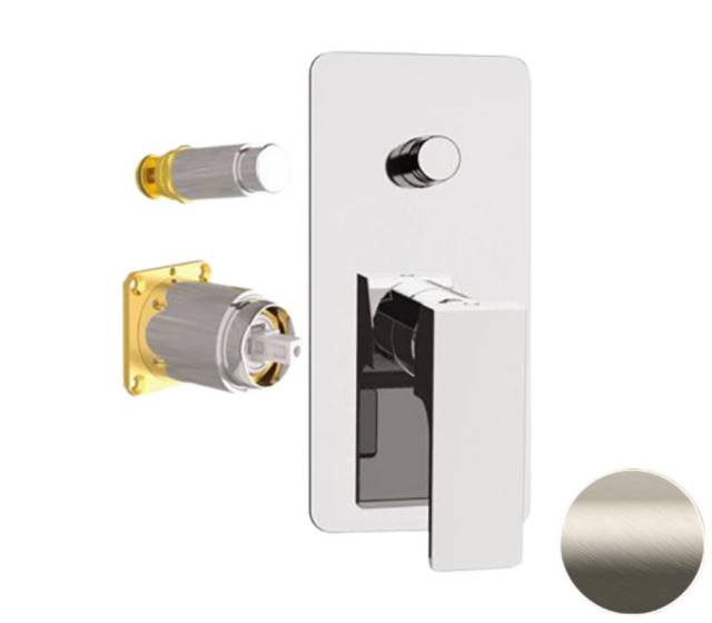 Смеситель для душа Remer Absolute AU09KBXV, сталь