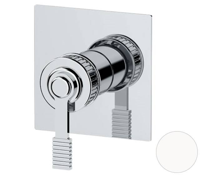 Смеситель для душа Remer Atelier AL30QBO, белый матовый