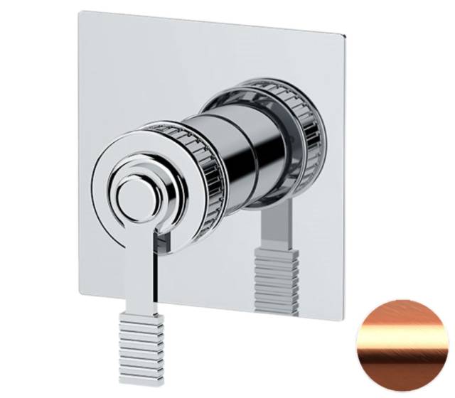 Смеситель для душа Remer Atelier AL30QRP, медь брашированная